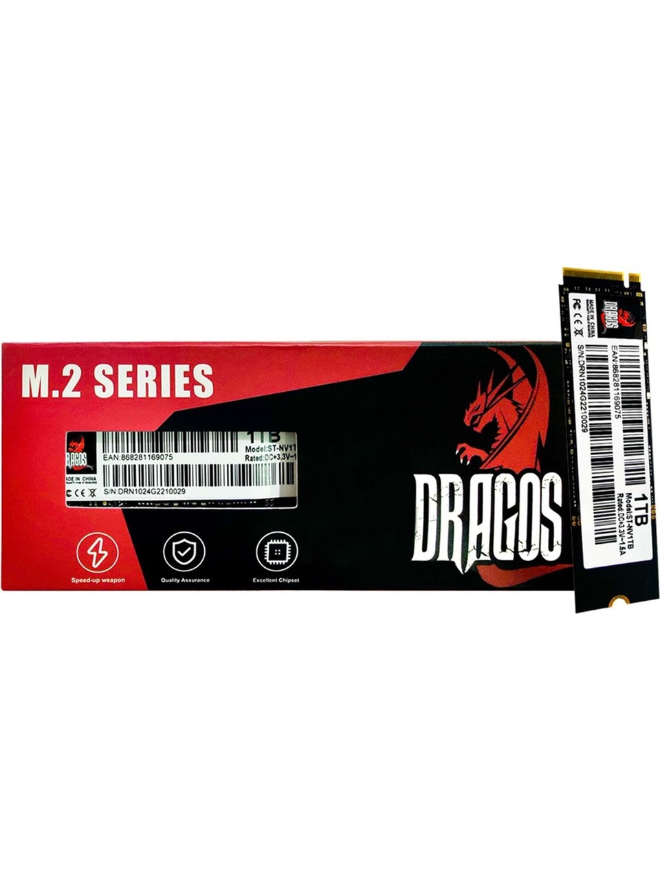 DRAGOS FASTLAP C M2SSD NVME/1TB SATA3 2243/1594 1TB M2 SSD